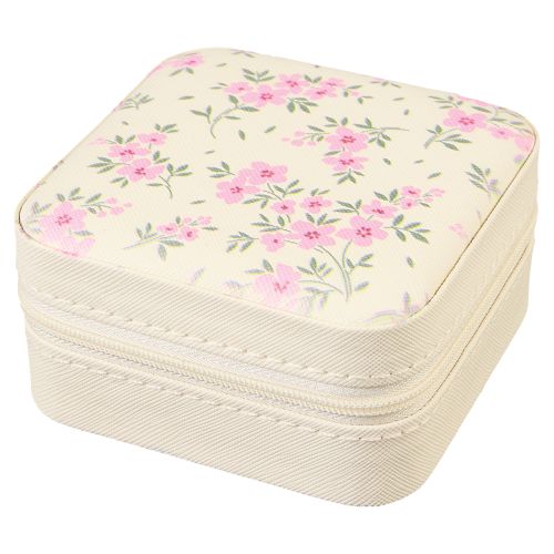 Jewelry Box - Pink Floral Pattern