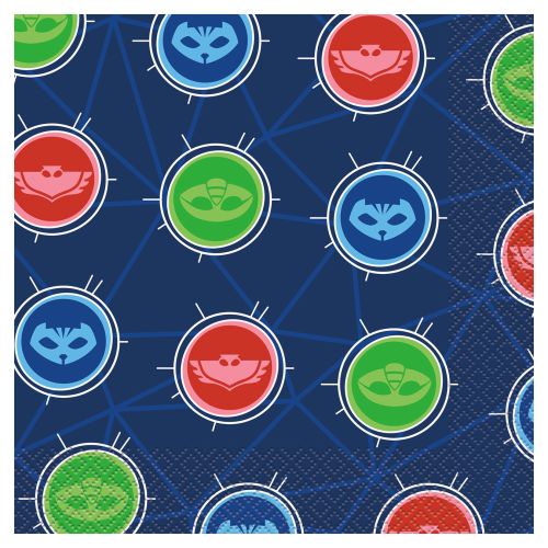 Party Luncheon Napkins - PJ Masks