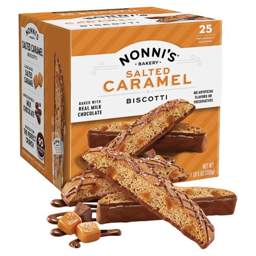 Nonni's Salted Caramel Biscotti