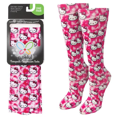 Therapeutic Compression Socks - Hello Kitty