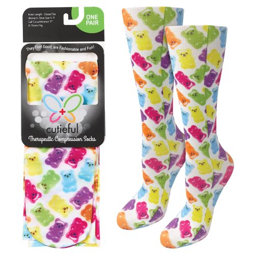 Therapeutic Compression Socks - Gummy Bears