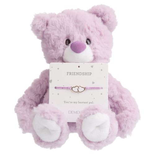 You're My Bestest Pal Friendship Bear & Bracelet Set
