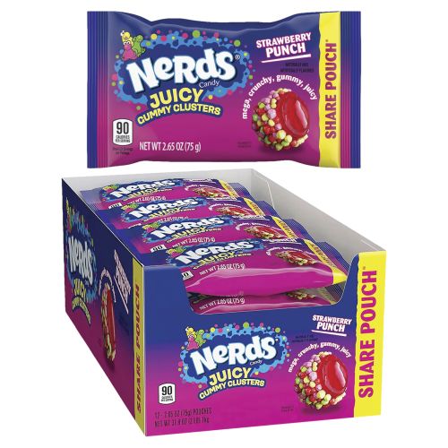 Nerds Juicy Gummy Clusters - Strawberry Punch