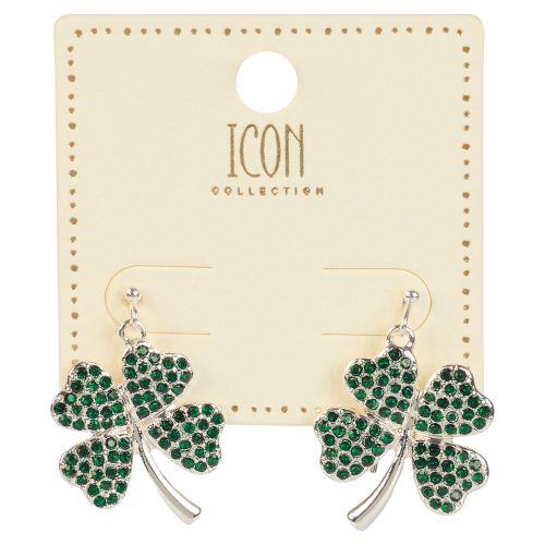 St Patrick's Day Clover Earrings