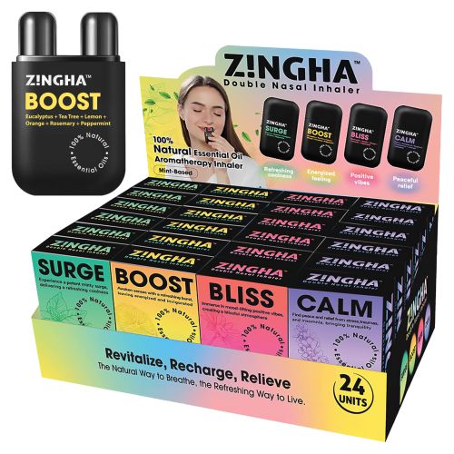 Zingha Essential Oil Double Nasal Inhaler