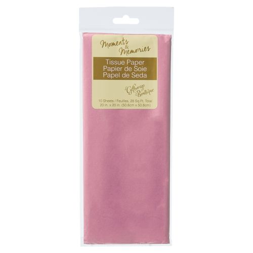Packaged Tissue Paper - Pink