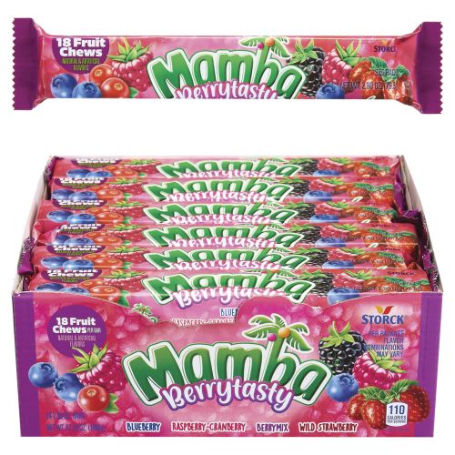 Mama Berrytasty Fruit Chews 18-Piece Stick Pack
