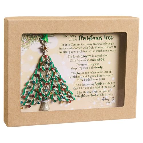 Story of the Christmas Tree Ornament On Card
