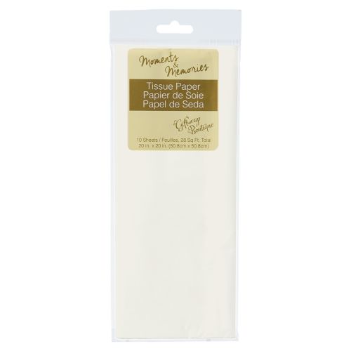 Packaged Tissue Paper - White