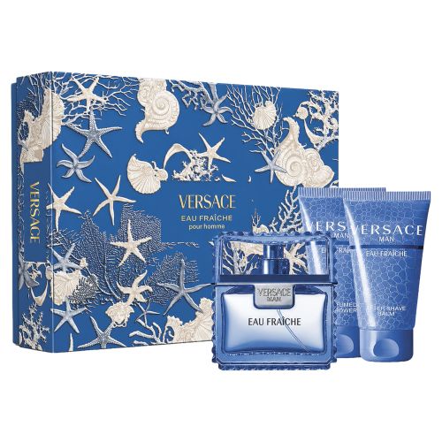 Versace Man Eau Fraiche 3-Piece Men's Fragrance Gift Set
